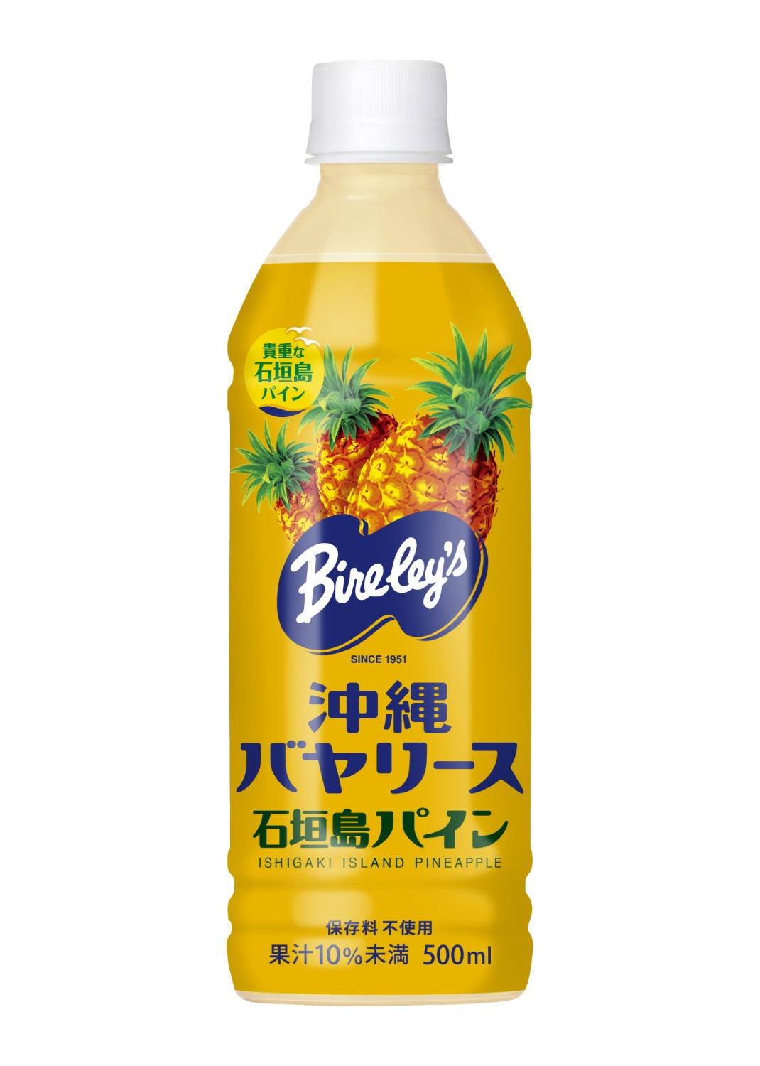 アサヒオリオン飲料 沖縄バヤリース石垣島パイン500ｍｌ Okinawa Meeti By Ryubo Store